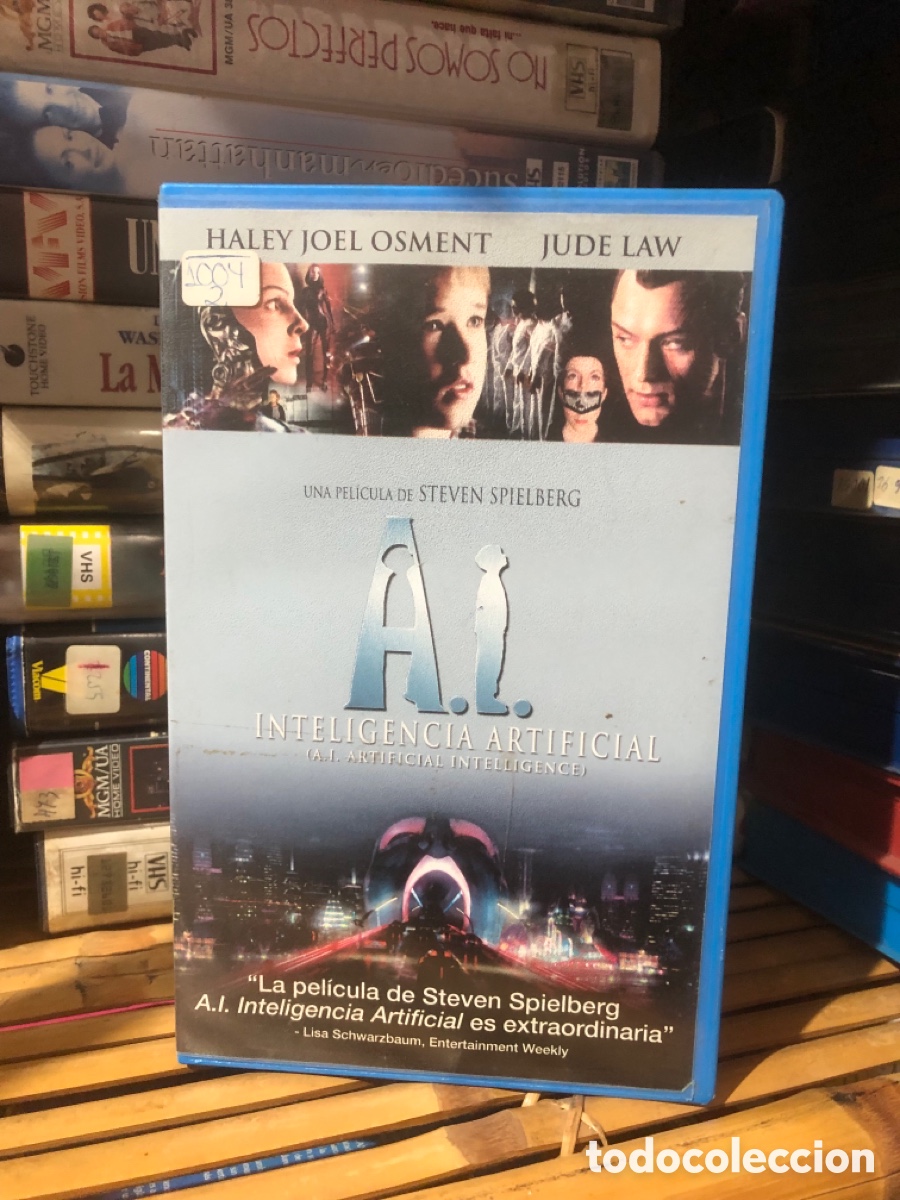 Cine: VHS V&Iacute;DEO CLUB INTELIGENCIA ARTIFICIAL