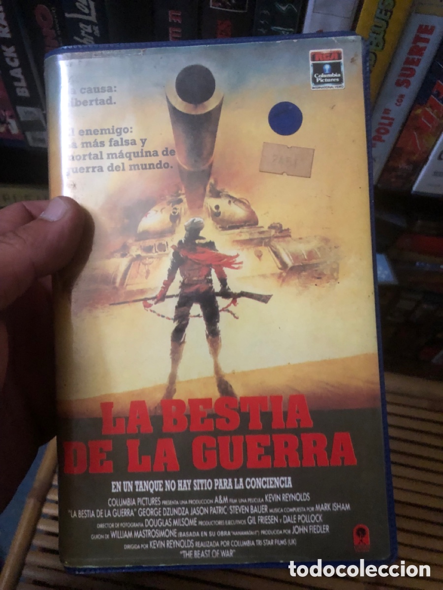 Cine: VHS V&Iacute;DEO CLUB LA BESTIA DE LA GUERRA