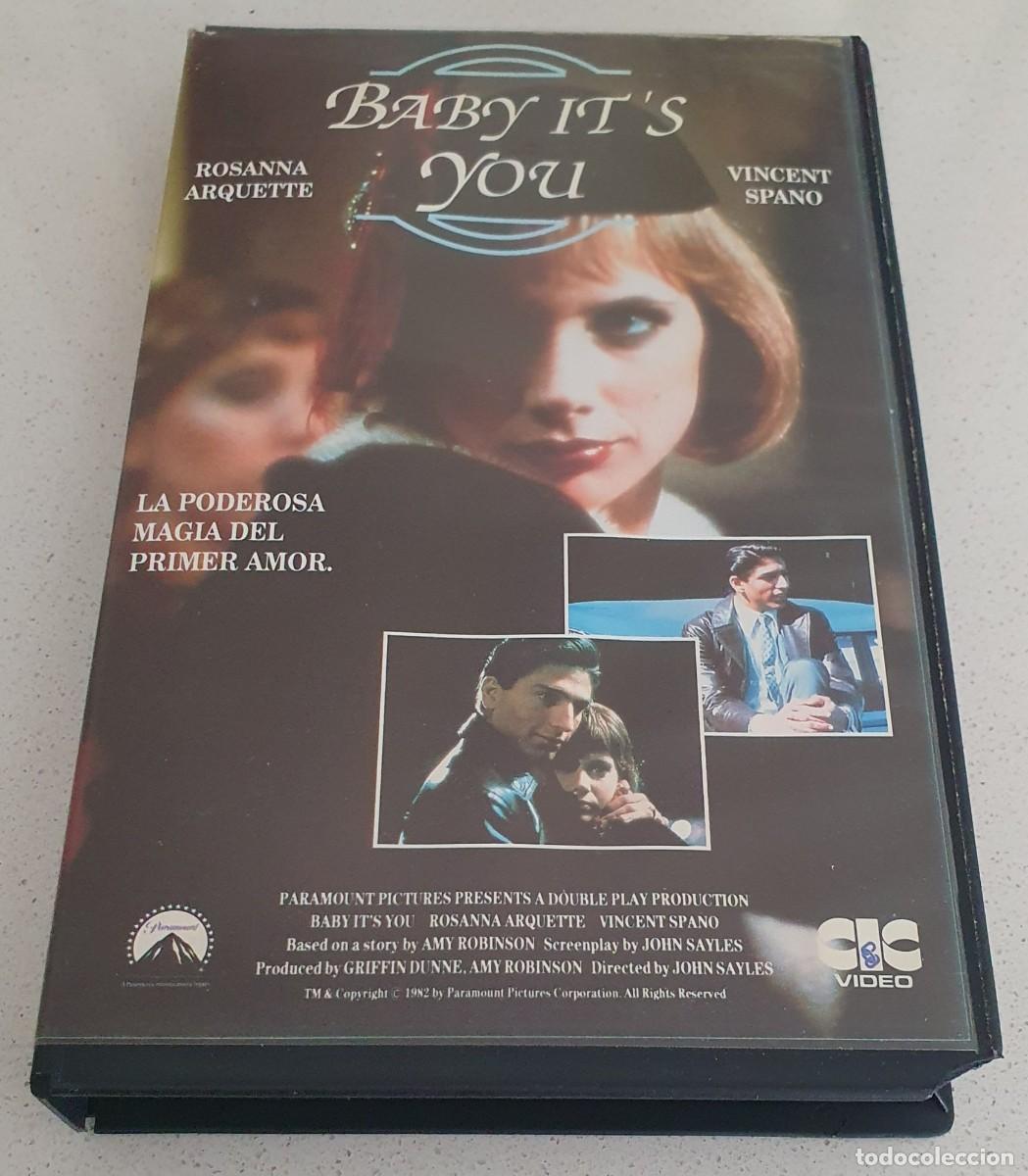 Cine: Pel&iacute;cula Vhs Baby It's You. Rosanna Arquette, John Sayles. CIC V&iacute;deo 1990 videoclub
