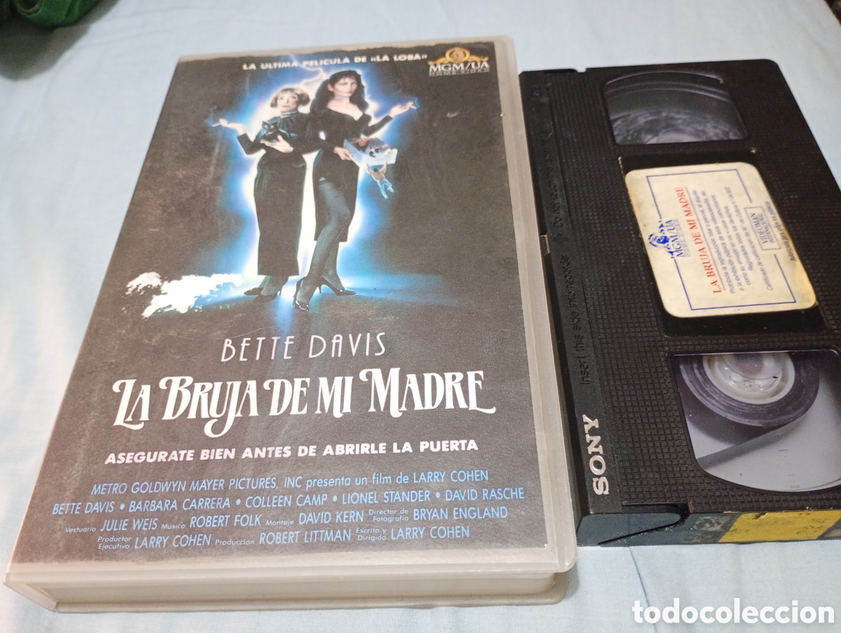 Cine: La bruja de mi madre vhs Larry Cohen