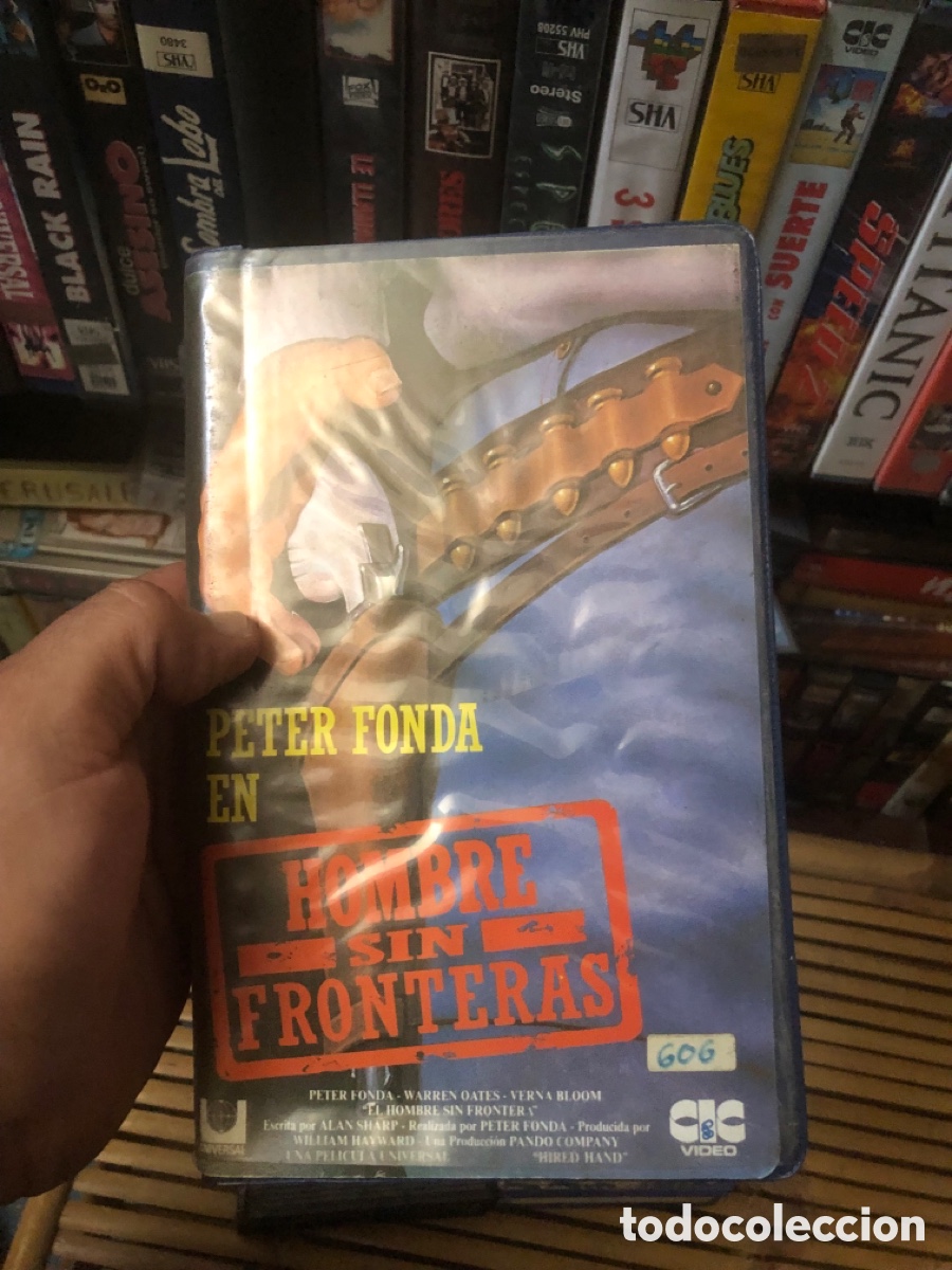 Cine: VHS V&Iacute;DEO CLUB HOMBRE SIN FRONTERAS