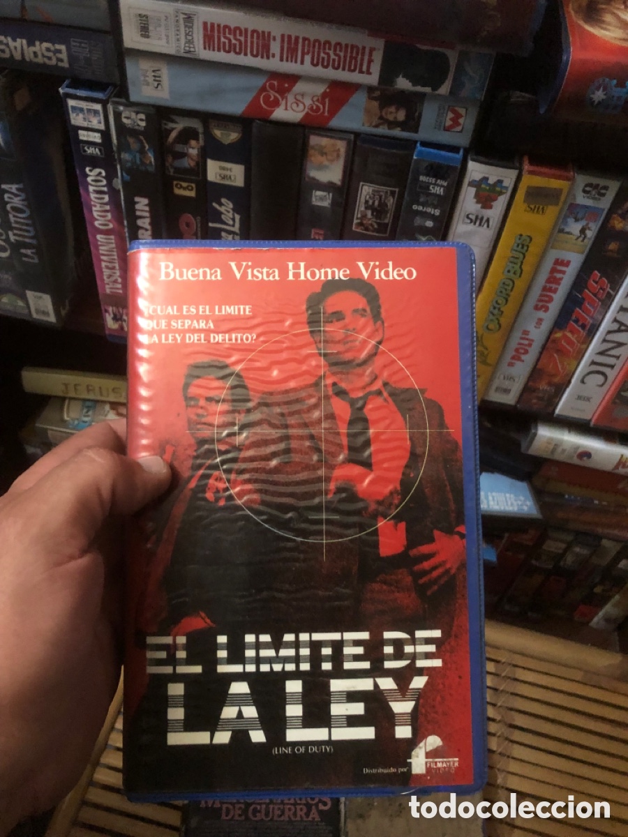Cine: VHS EL L&Iacute;MITE DE LA LEY V&Iacute;DEO CLUB