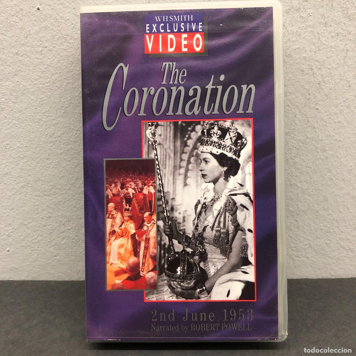 Cine: THE CORONATION - ELISABETH II - ISABEL II DE INGLATERRA - 2ND JUNE 1953 - ROBERT POWELL - VHS / 577