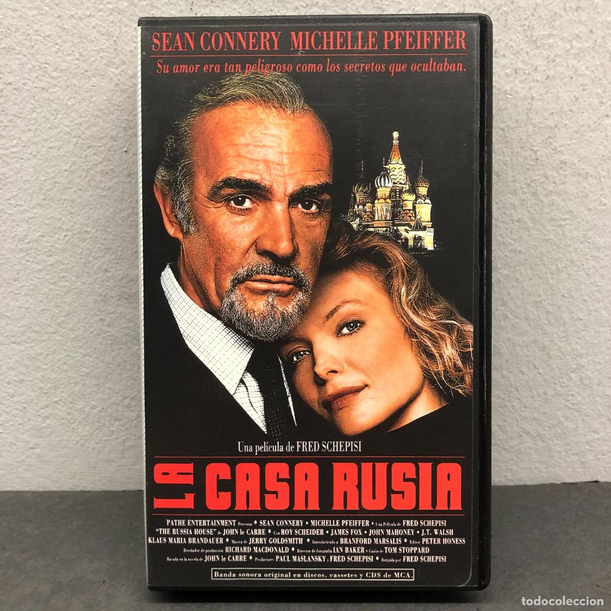 Cine: LA CASA RUSIA - FRED SCHEPISI - SEAN CONNERY - MICHELLE PFEIFFER - VHS / 579