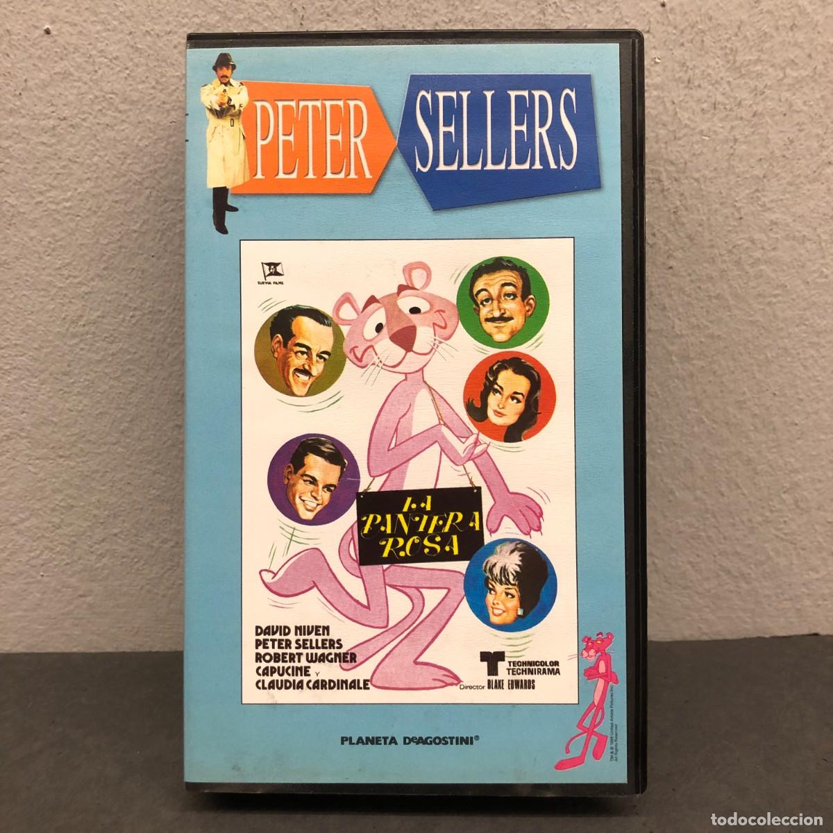 Cine: PETER SELLERS - LA PANTERA ROSA - DAVID NIVEN, PETER SELLERS, ROBERT WAGNER, CAPUCINE - VHS / 580