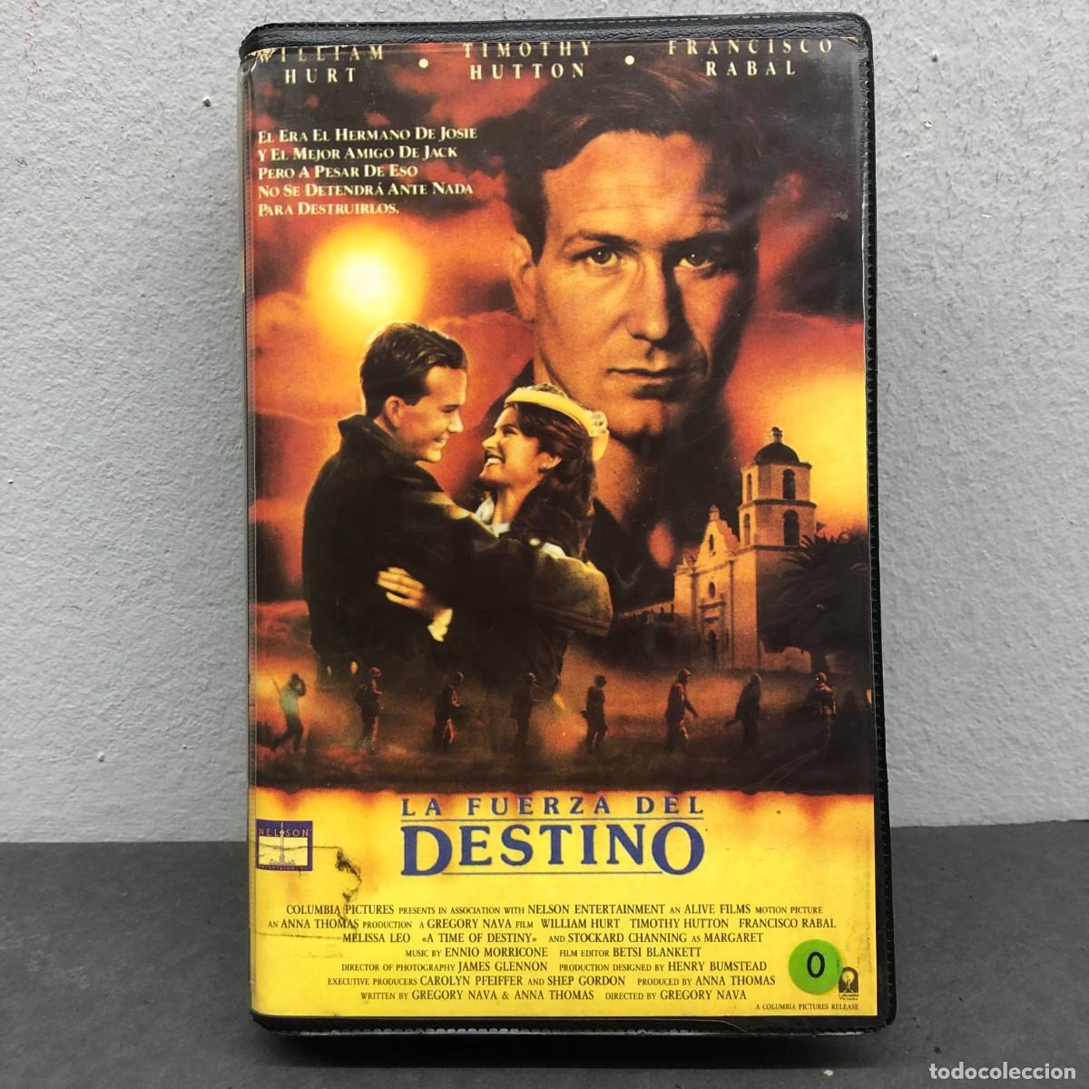 Cine: LA FUERZA DEL DESTINO - WILLIAM HURT, TIMOTHY HUTTON, FRANCISCO RABAL - VHS / 583