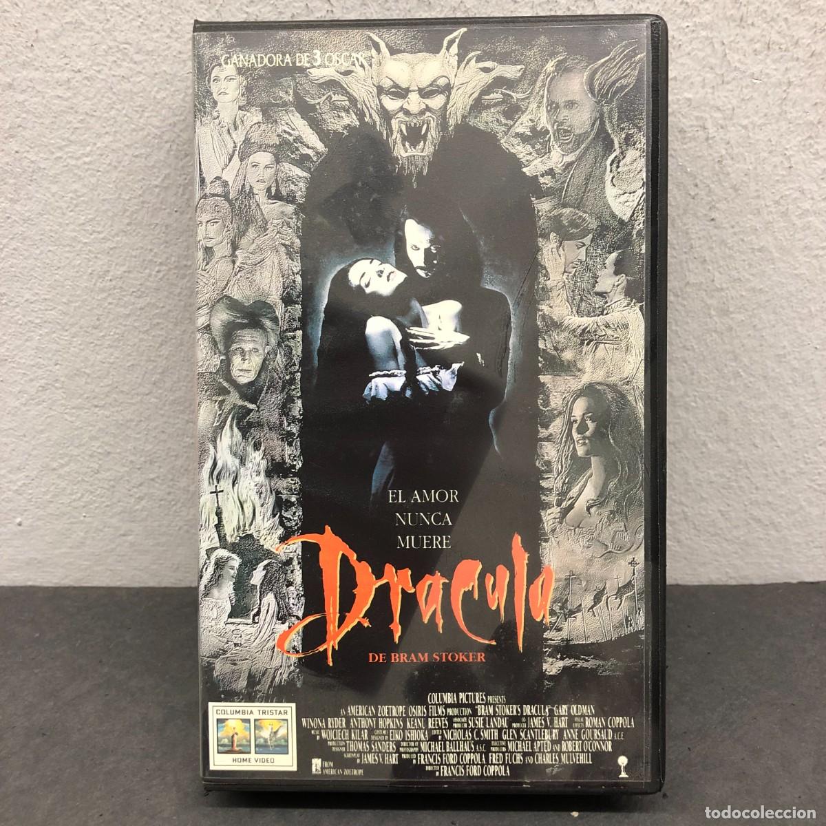 Cine: DRACULA - DE BRAM STOKER - EL AMOR NUNCA MUERE - GANADORA DE 3 OSCAR - VHS / 585