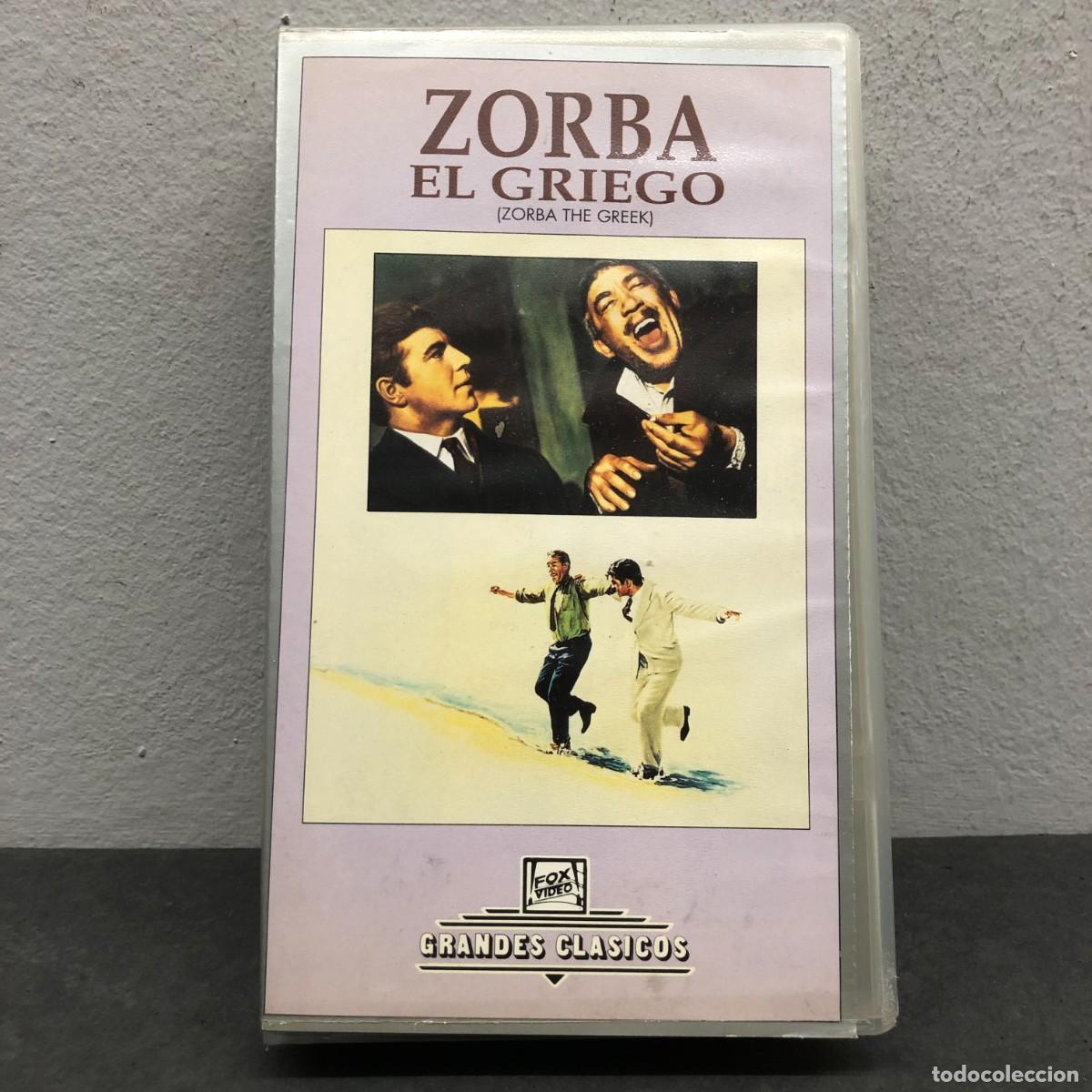 Cine: ZORBA - EL GRIEGO - ZORBA THE GREEK - GRANDES CLASICOS - VHS / 594