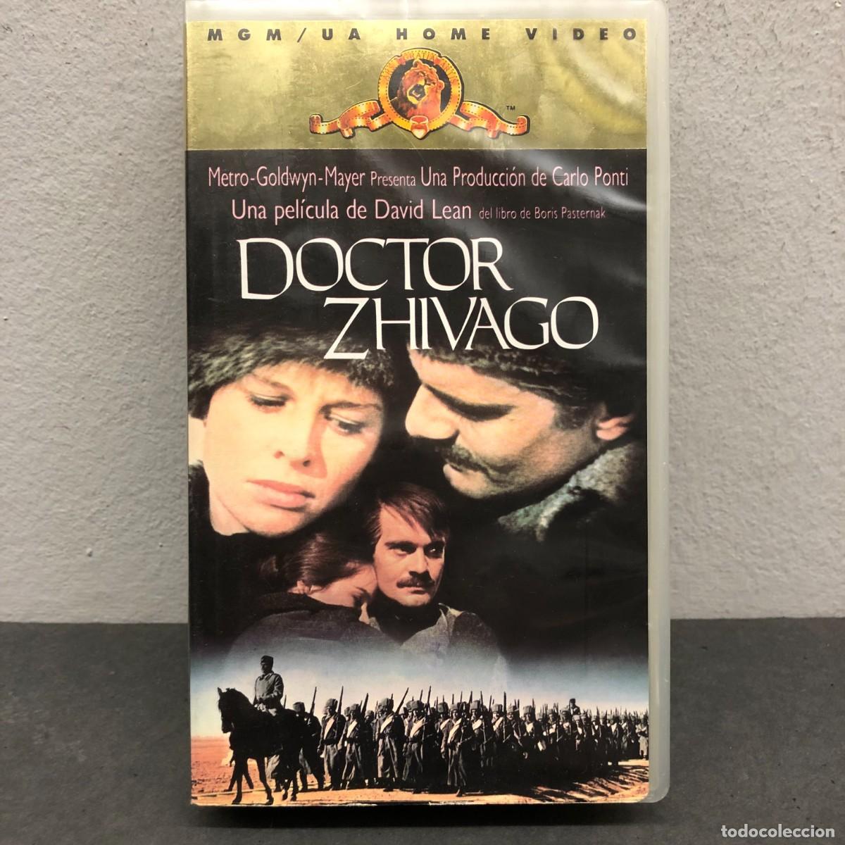Cinema: DOCTOR ZHIVAGO - DAVID LEAN - BORIS PASTERNAK- VHS / 599