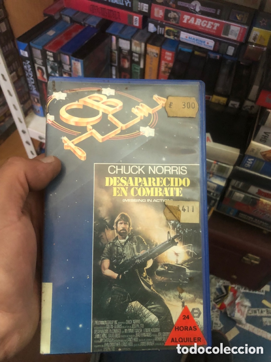 Cine: VHS DESAPARECIDO EN COMBATE