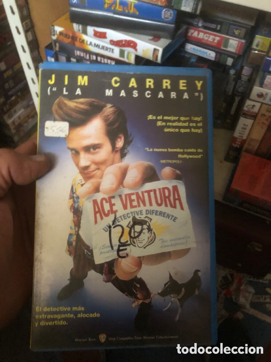 Cine: VHS V&Iacute;DEO CLUB ACE VENTURA