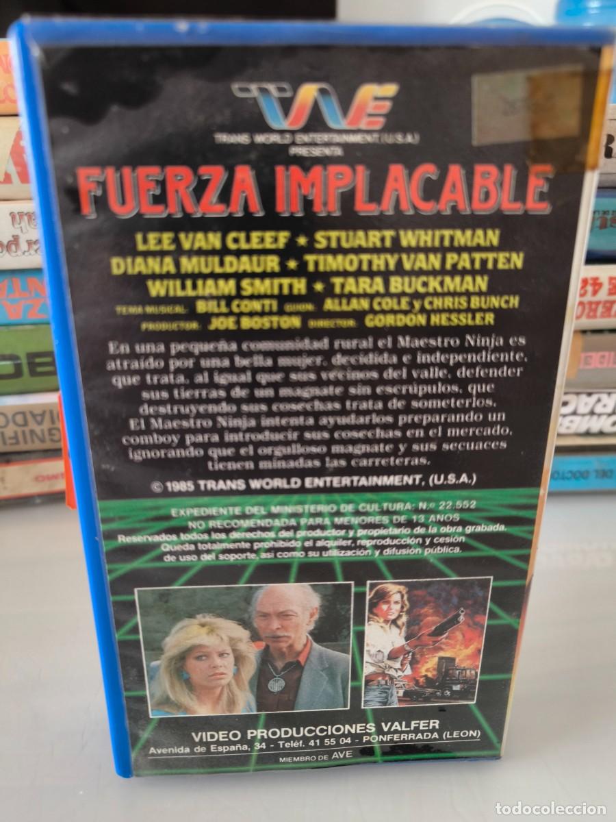 Cine: Fuerza Implacable VHS - Foto 2