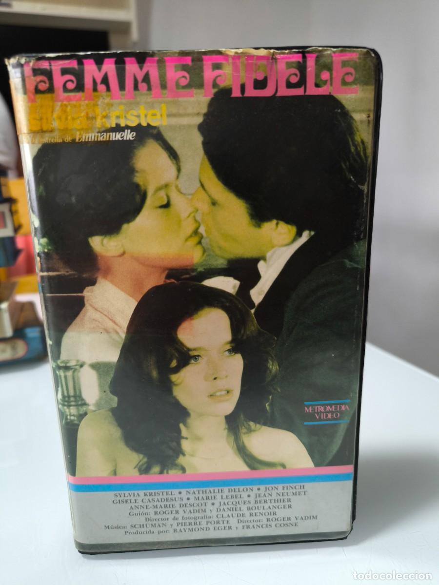 Cine: Femme Fidele VHS La estrella de Emmanuel le