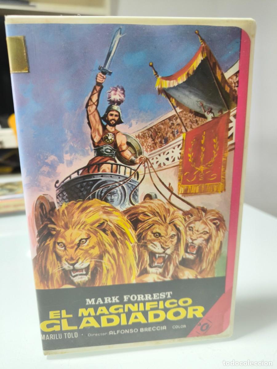 Cine: El magn&iacute;fico gladiador VHS
