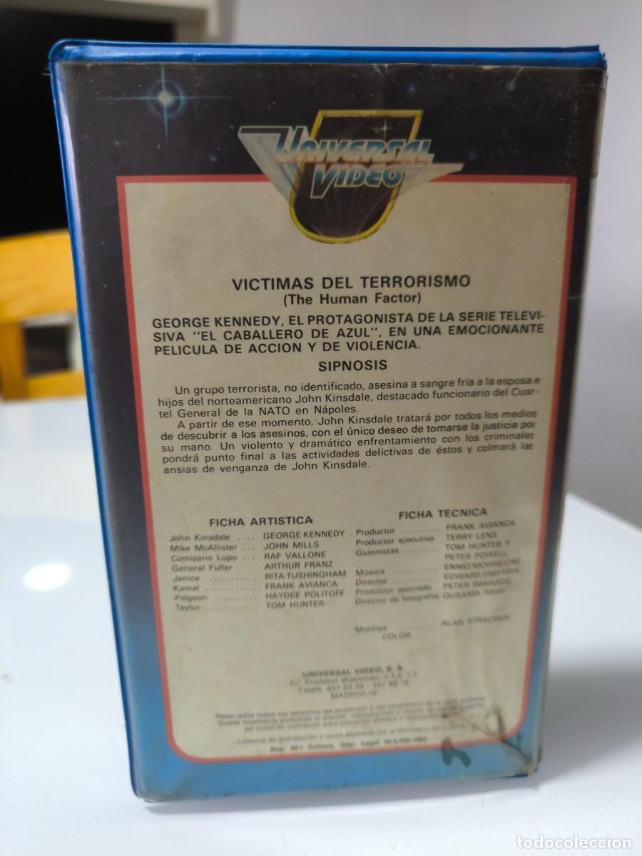 Cine: V&iacute;ctimas del terrorismo VHS - Foto 2