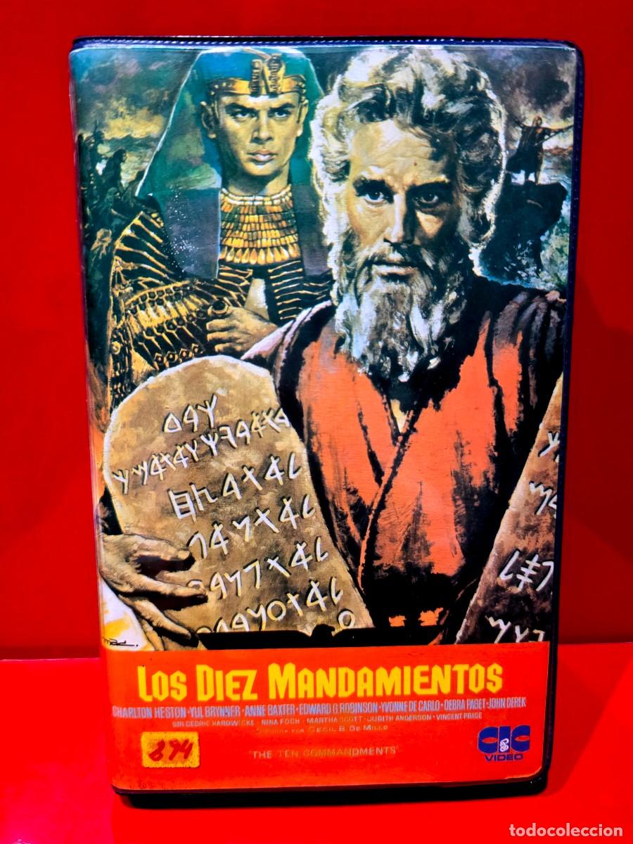 Cine: LOS 10 DIEZ MANDAMIENTOS - CHARLTON HESTON 1&ordf; EDICI&Oacute;N JOYA