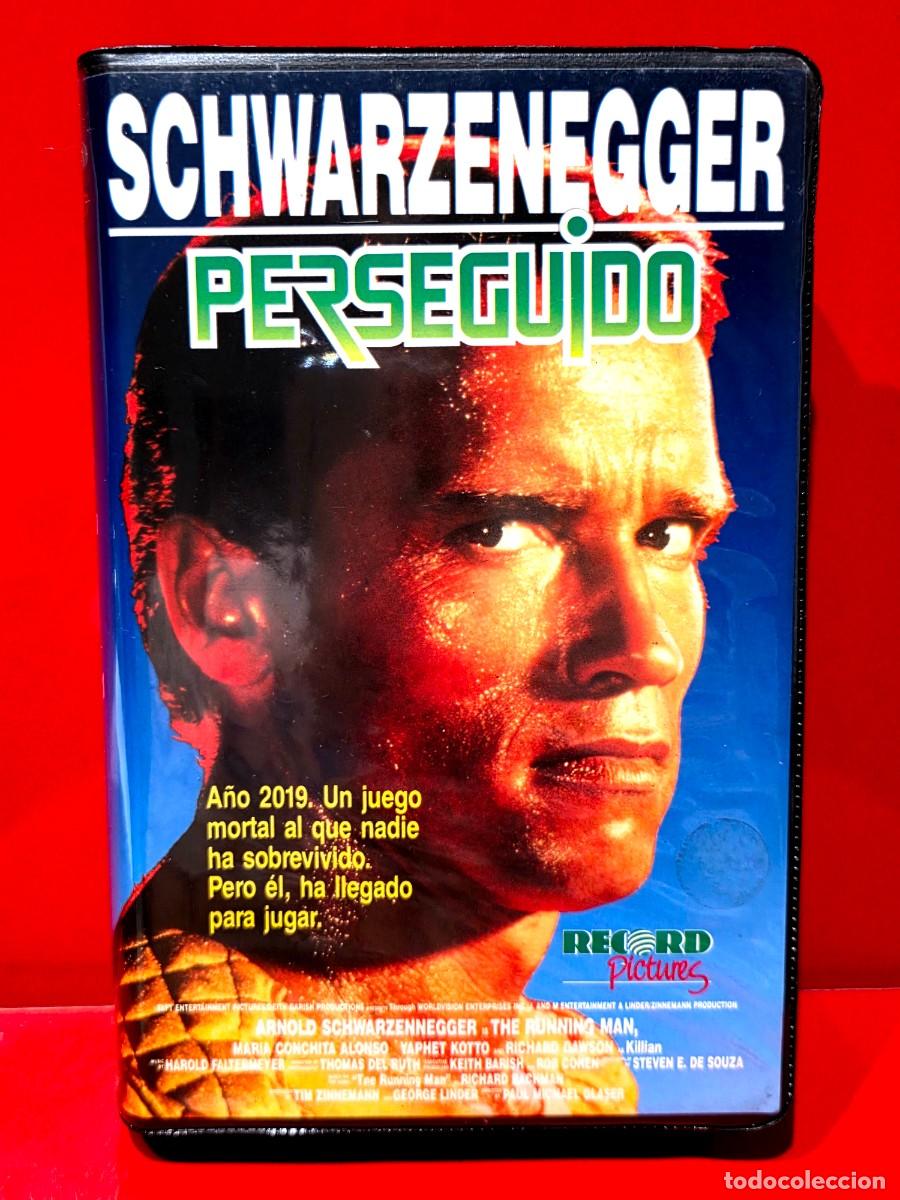 Cine: PERSEGUIDO (1987) - RUNNING MAN &hellip; Arnold Schwarzenegger - 1&ordf; EDICI&Oacute;N