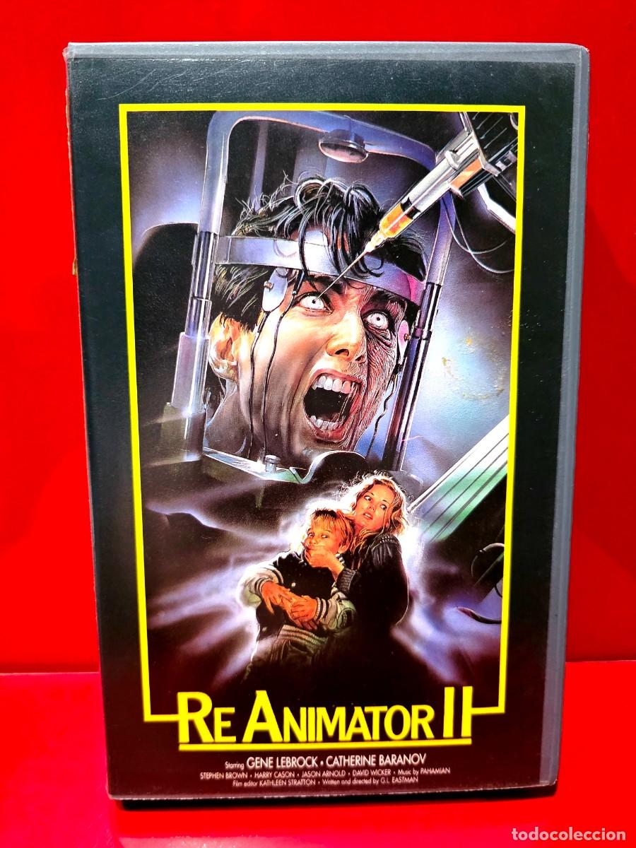 Cine: REANIMATOR II (1990) - 1&ordf; EDICI&Oacute;N (Metamorphosis) CAJA GRANDE