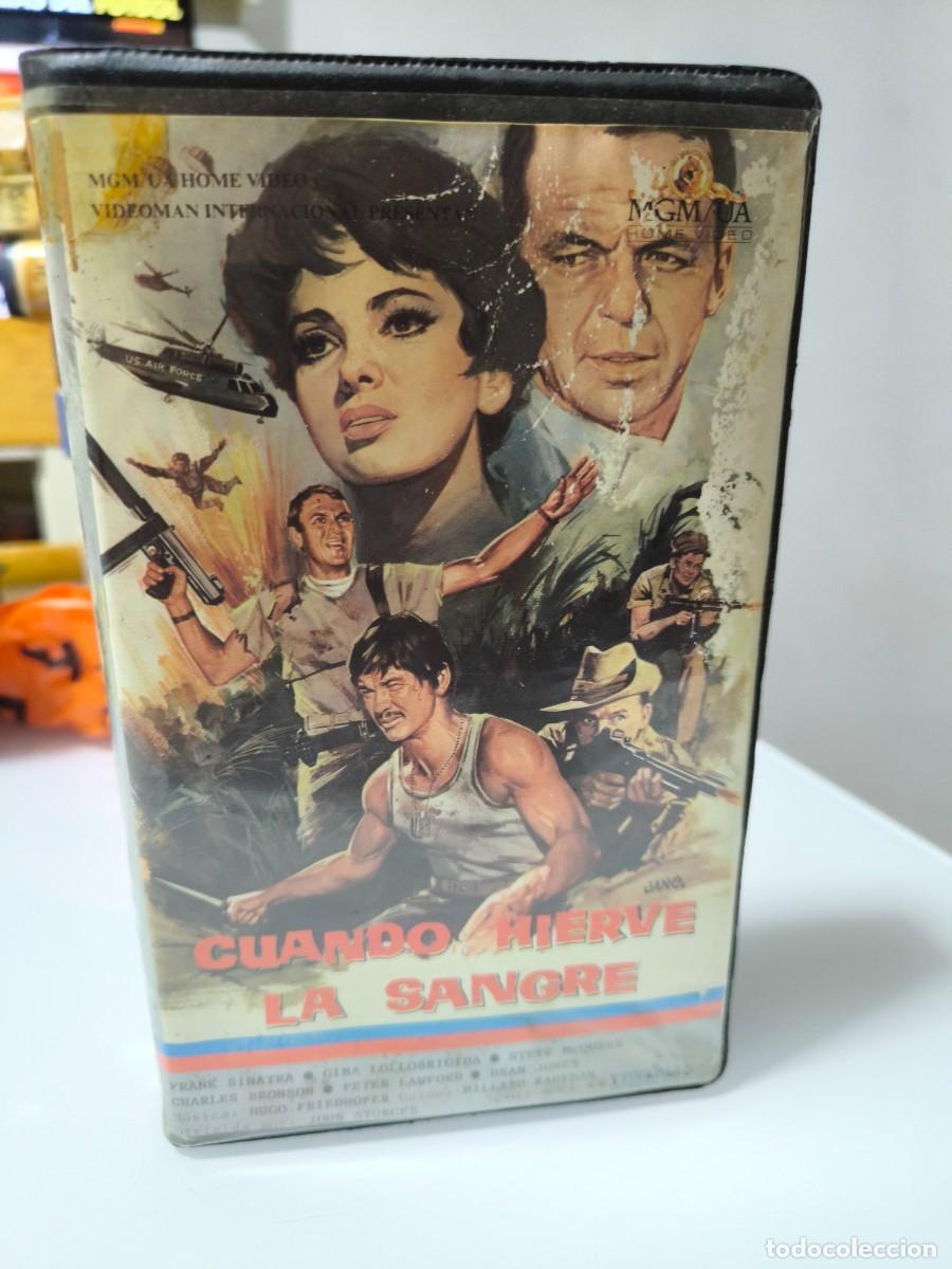Cine: Cuando hierven la sangre Vhs - Foto 1