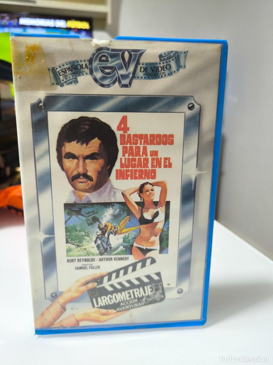 Cine: Cuatro bastardos para un lugar en el infierno Vhs