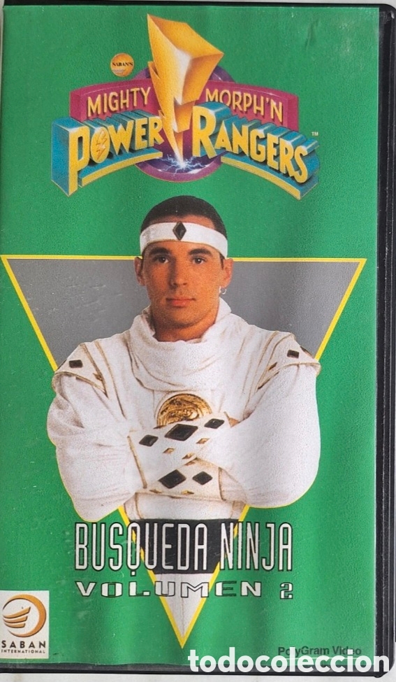 Cine: Vhs. Power Rangers. Busqueda Ninja