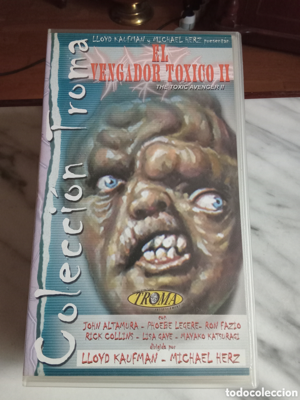 Cine: VHS Troma El Vengador Toxico II The T&oacute;xic Avenger 2