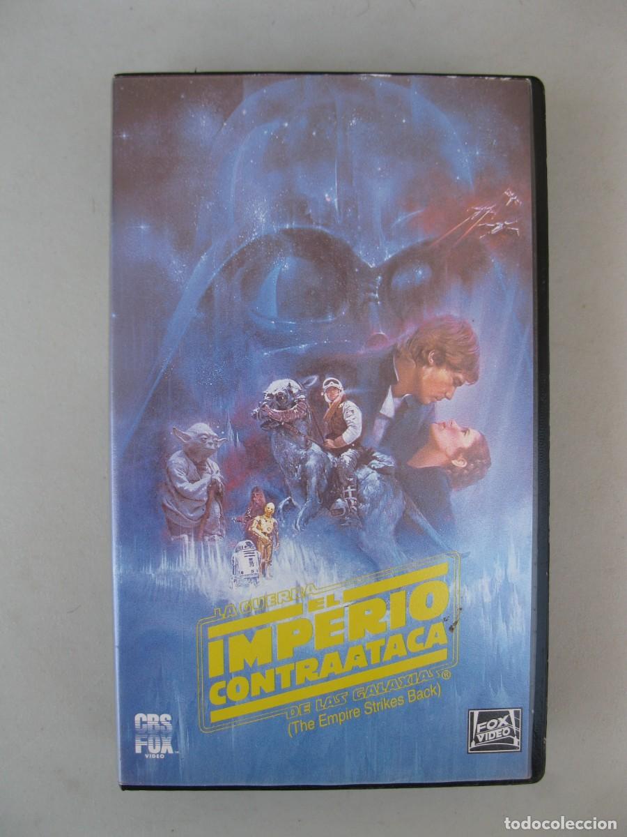 Cine: EL IMPERIO CONTRAATACA - PEL&Iacute;CULA EN VHS - STAR WARS - MARK HAMILL - HARRISON FORD.