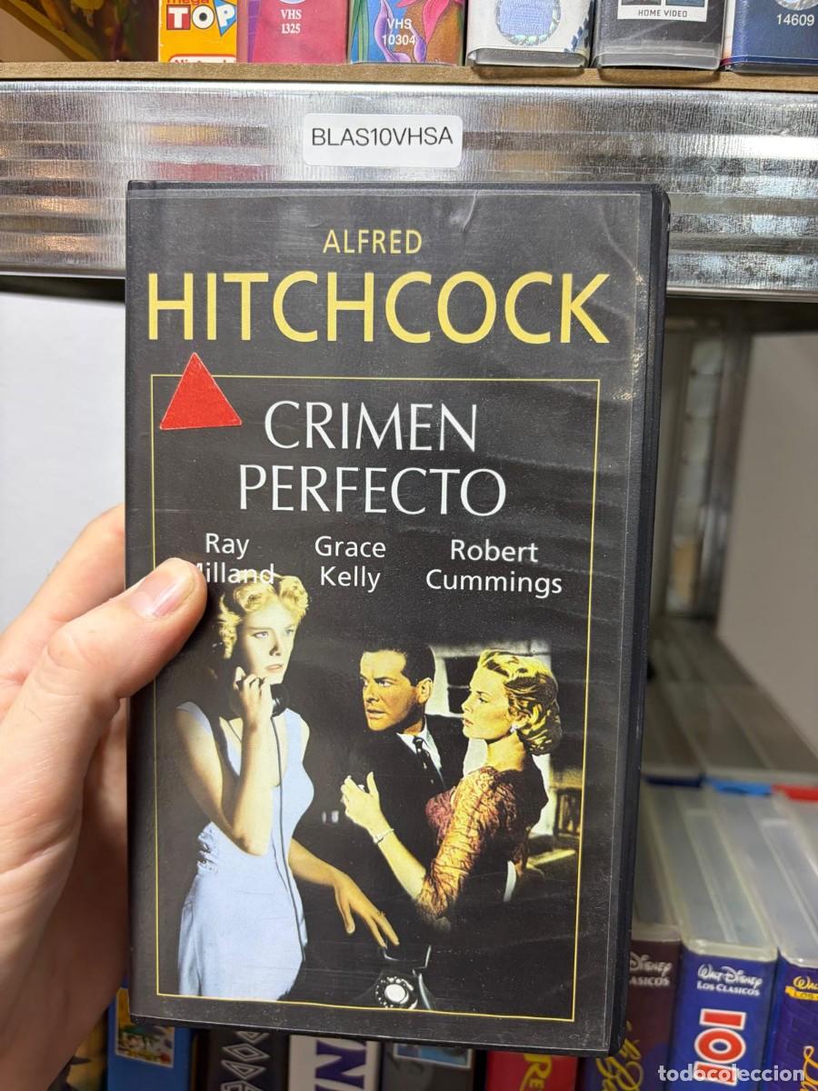 Cine: BLAS10VHSA Alfred Hitchcock, Crimen perfecto. Editorial/Distribuidora: Warner Home Video. VHS