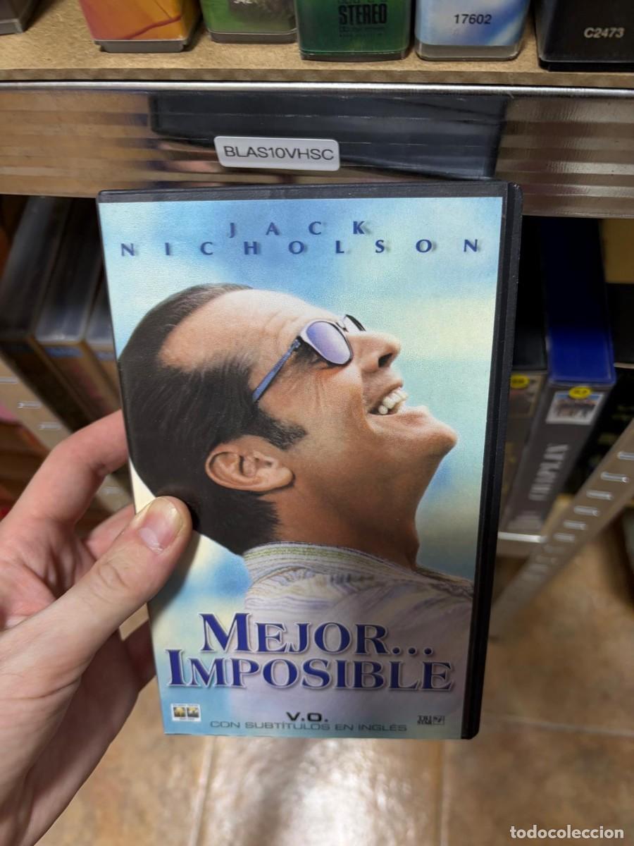 Cine: BLAS10VHSC Mejor... Imposible. Editorial/Distribuidora: Columbia TriStar Home Video. VHS