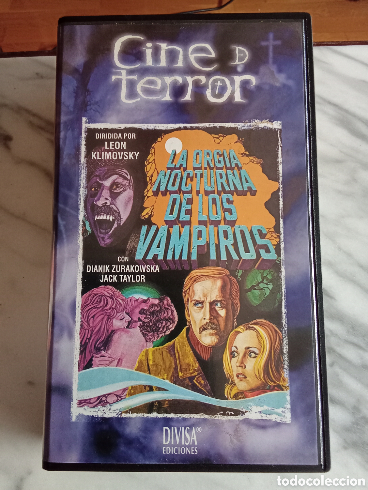 Cine: VHS Leon Klimowsky La Orgia Nocturna De Los Vampiros