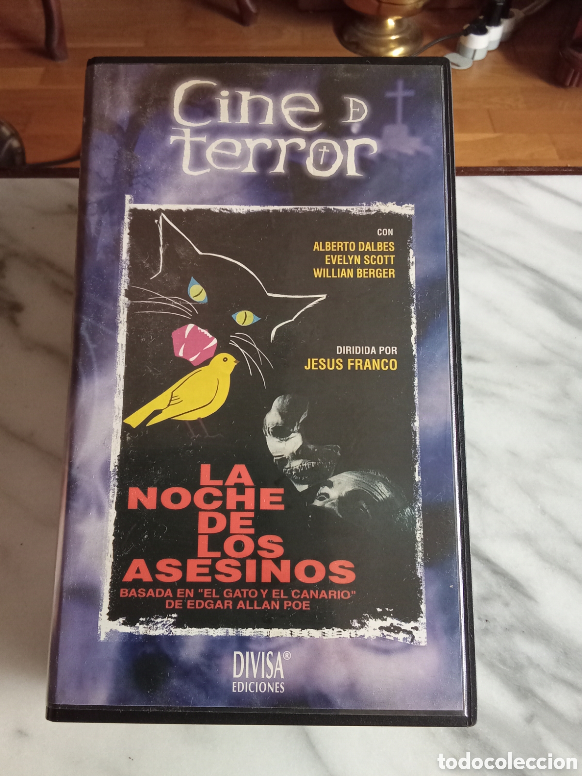 Cine: VHS Jes&uacute;s Franco La Noche De Los Asesinos