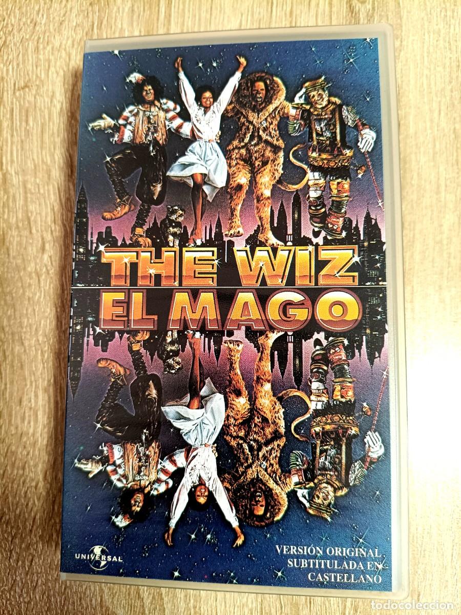 Cine: VHS - EL MAGO - EL MAGO DE OZ - Diana Ross, Michael Jackson, Sidney Lumet - MUSICAL