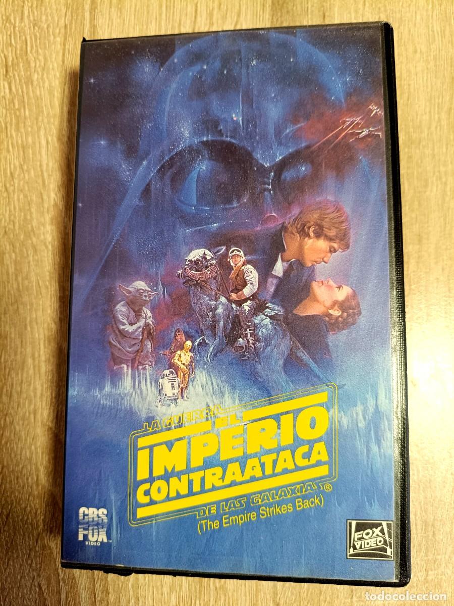 Cine: VHS - STAR WARS EL IMPERIO CONTRAATACA - Mark Hamill, Carrie Fisher, Harrison Ford, George Lucas