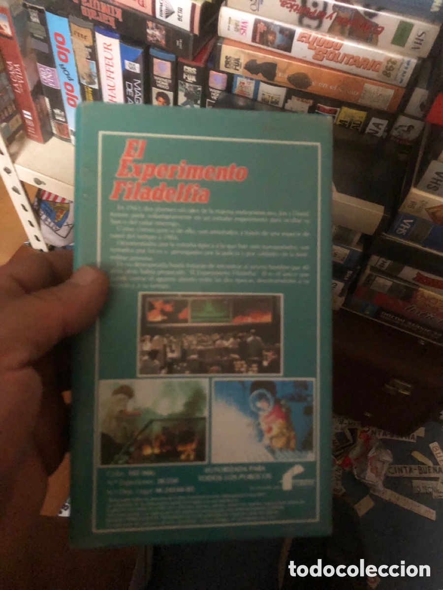 Cine: VHS V&Iacute;DEO CLUB EL EXPERIMENTO FILADELFIA