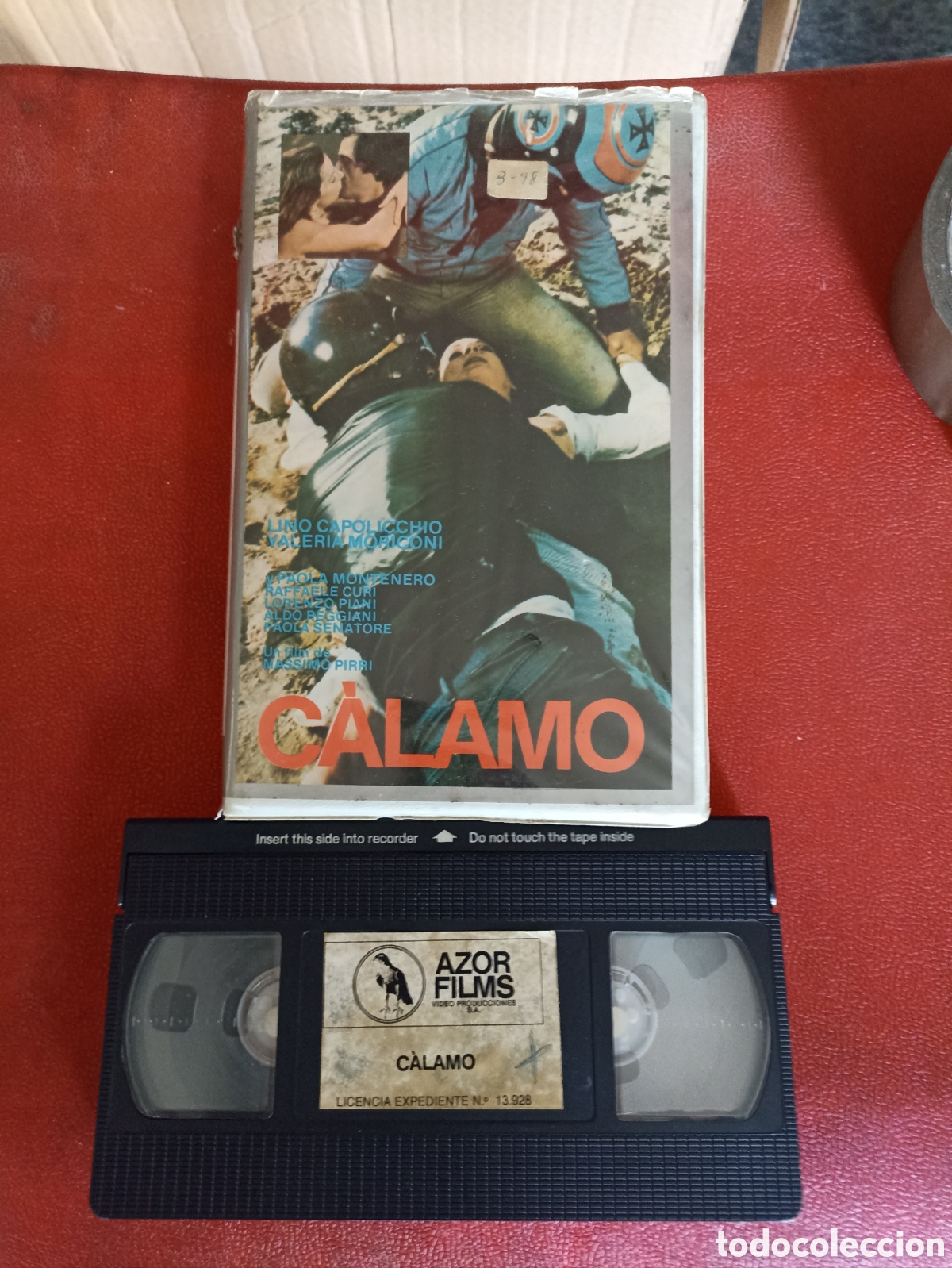 Cine: VHS-C&Aacute;LAMO. AZOR FILMS. RAREZA. MASSIMO PIRRI. &Uacute;NICA EN TODOCOLECC