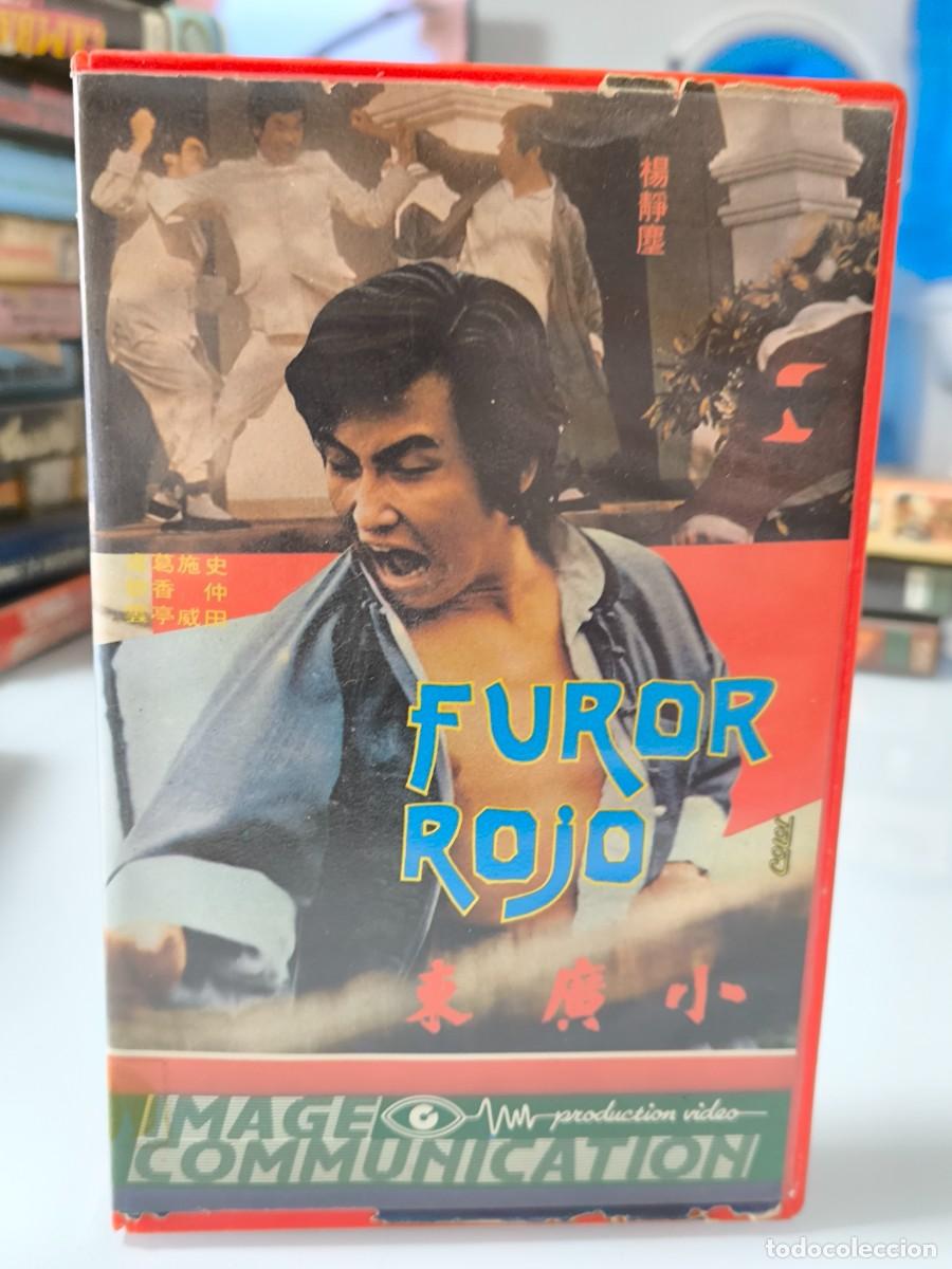 Cine: Furor Rojo VHS imagen communication