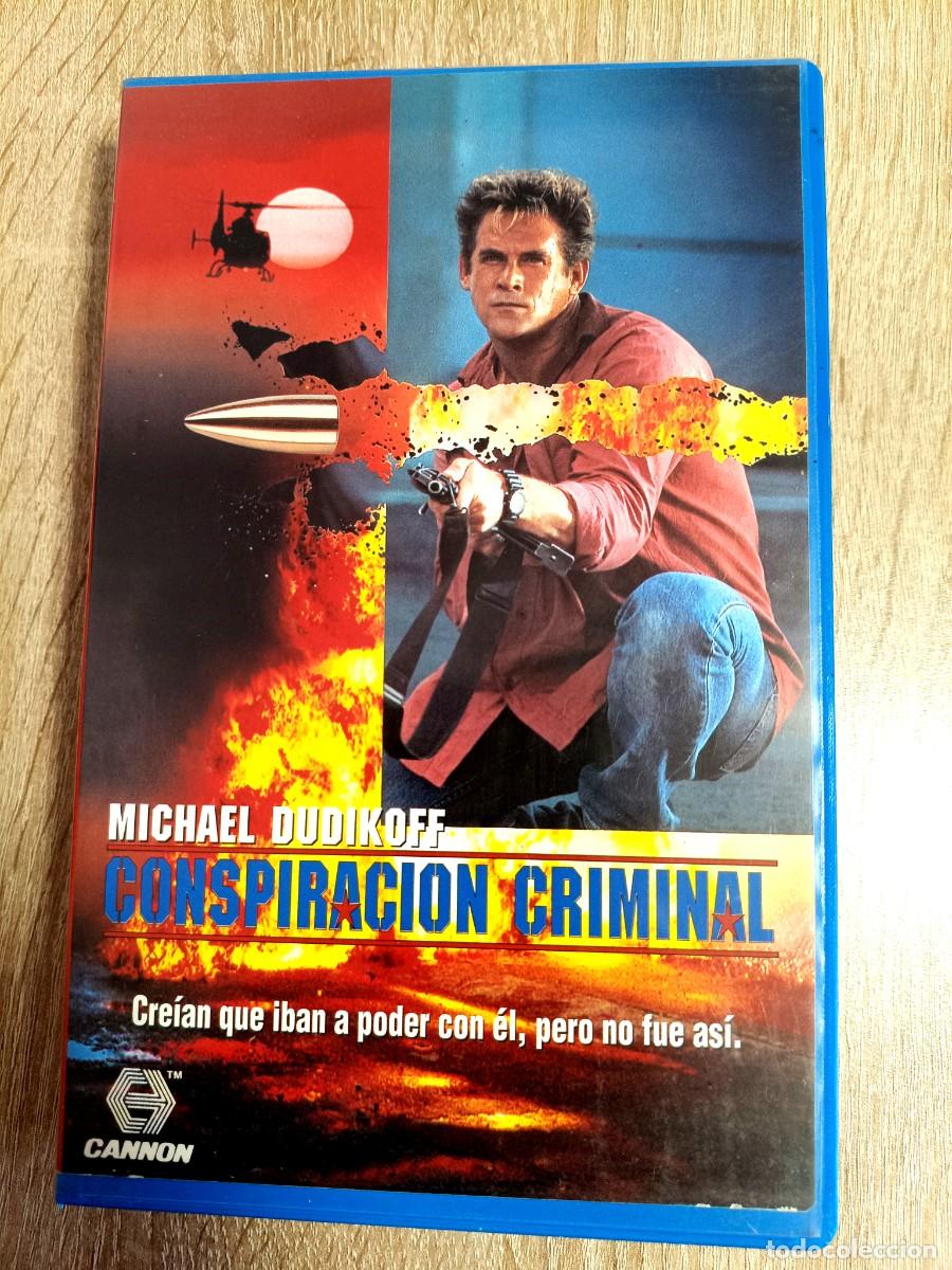 Cine: VHS - CONSPIRACION CRIMINAL - Michael Dudikoff, David Worth - ACCION, THRILLER - CANNON