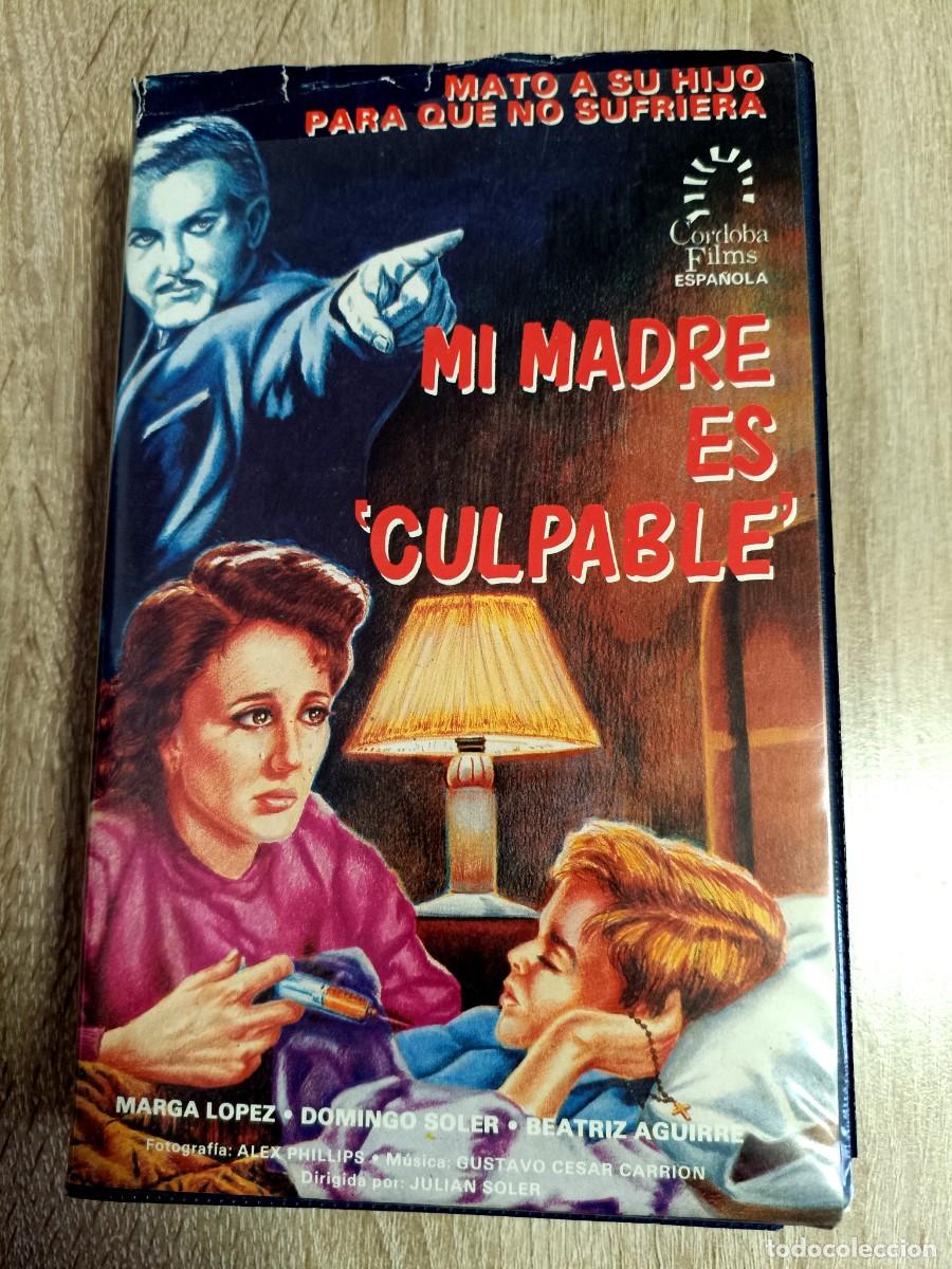 Cine: VHS - MI MADRE ES CULPABLE - Marga L&oacute;pez, Carlos Baena, Juli&aacute;n Soler