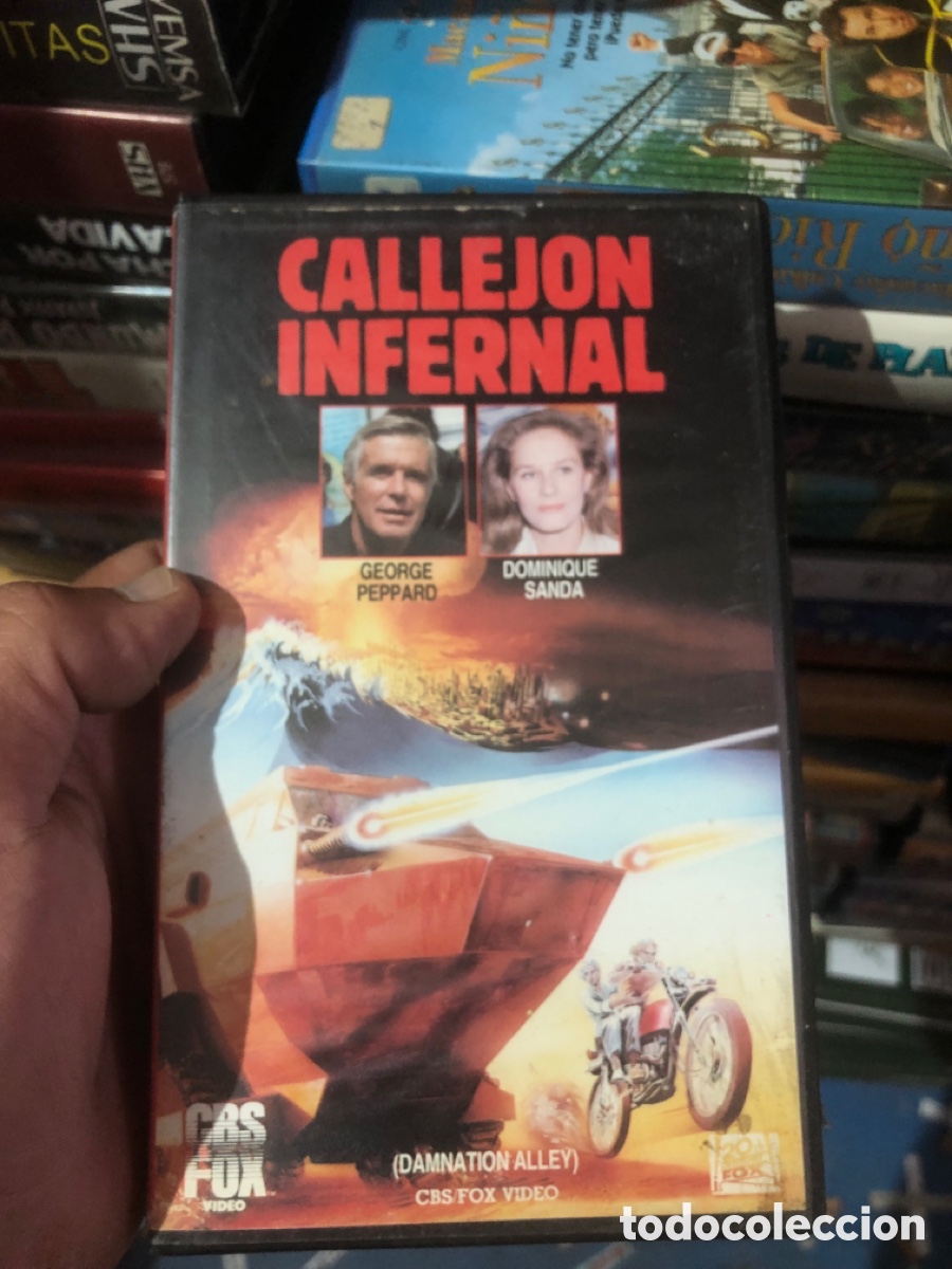 Cine: VHS V&Iacute;DEO CLUB CALLEJ&Oacute;N INFERNAL