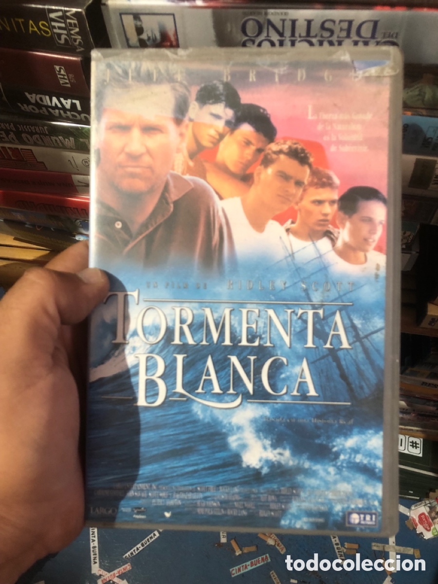 Cine: VHS V&Iacute;DEO CLUB TORMENTA BLANCA