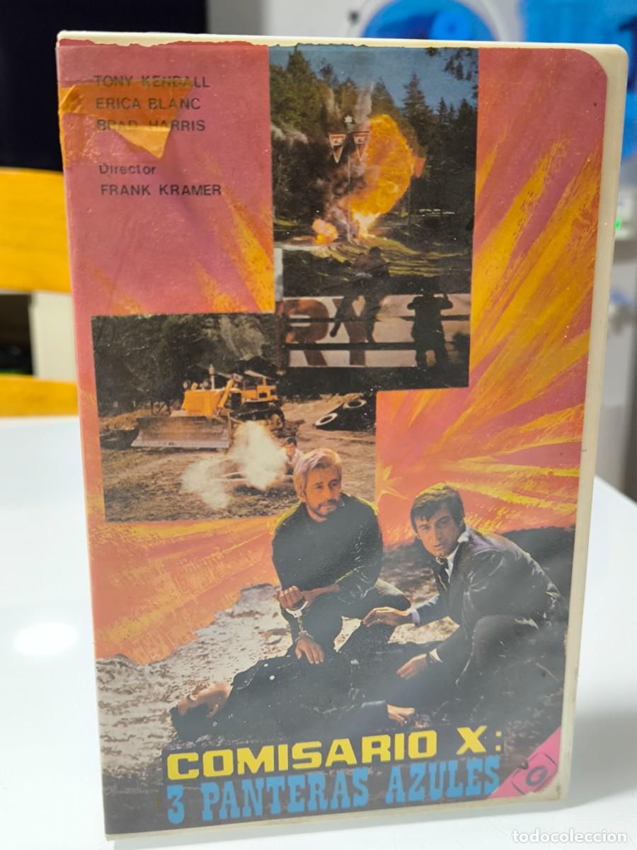Cine: Comisario x tres panteras azules Vhs