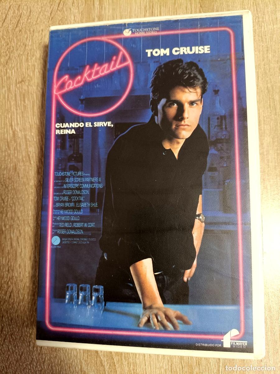Cine: VHS - COCKTAIL - Tom Cruise, Elisabeth Shue, Bryan Brown, Roger Donaldson - 1&ordm; EDICION
