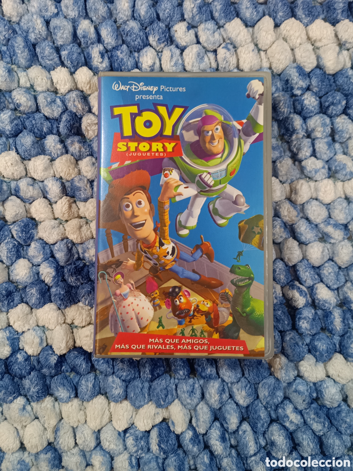Cine: Toy Story VHS Disney 1996 Edici&oacute;n Espa&ntilde;ola + Folletos Promocionales Originales | Excelente Estado