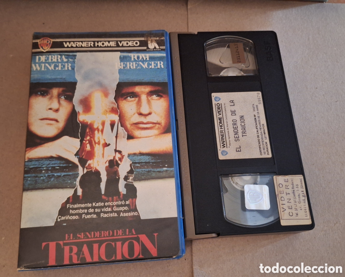 Cine: El Sendero de la Traici&oacute;n VHS Tom Berenger