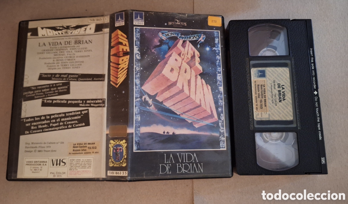 Cine: La Vida de Brian VHS Comedia - Foto 1