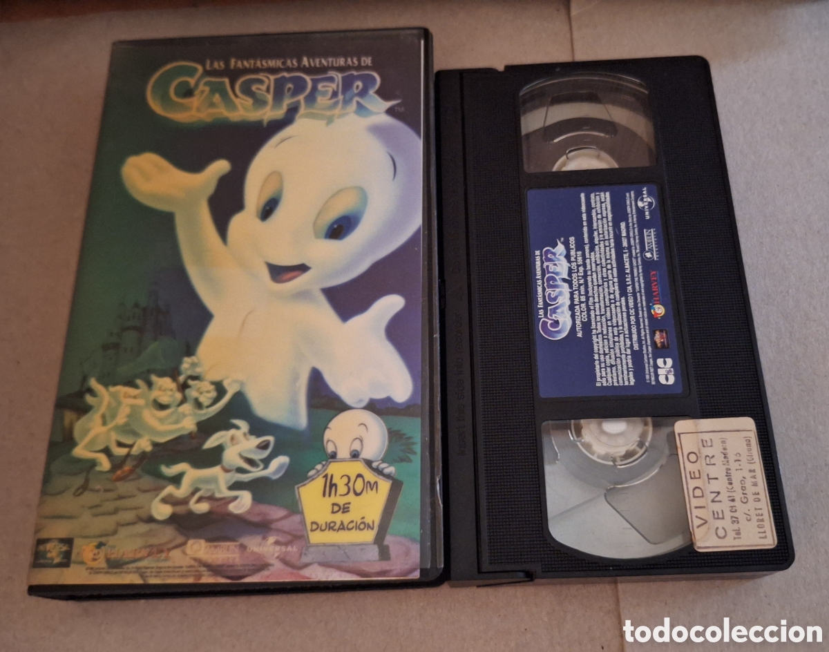Cine: Casper VHS Dibujos Animados