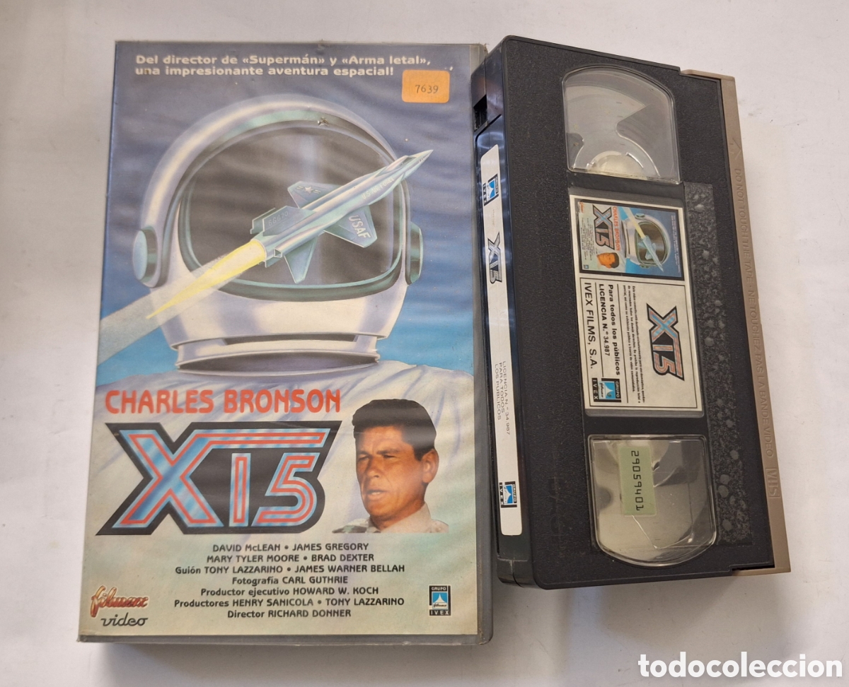 Cine: X15 VHS Charles Bronson