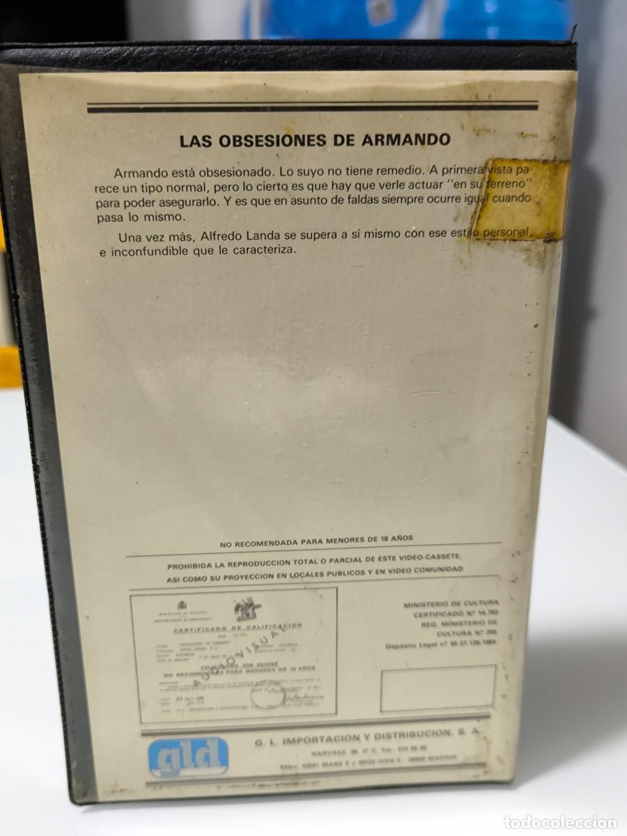 Cine: Las Obsesiones de Armando vhs - Foto 2