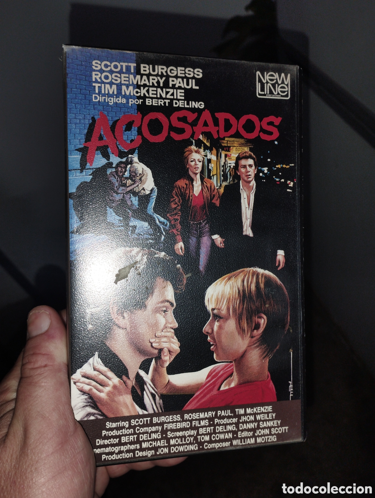 Cine: Acosados vhs ivs 1 edici&oacute;n V&iacute;declub