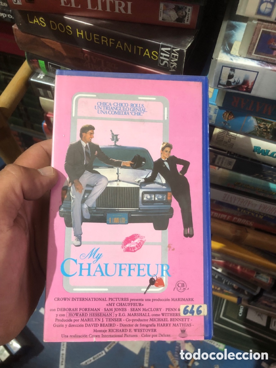 Cine: VHS V&Iacute;DEO CLUB MY CHAUFFEUR